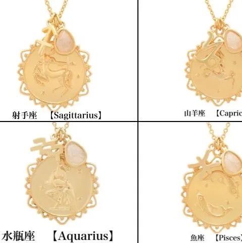 ★【人気】Ronherman取扱 TAI 12星座ネックレス 楽天市場】TAI JEWELRY 12星座モチーフネックレス キュービック