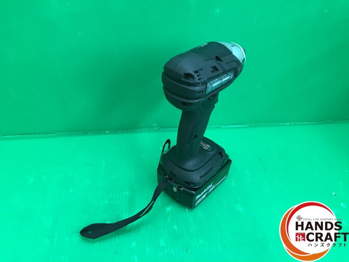 品 マキタ TS141DRGXB 充電式ソフトインパクトドライバ 18V 黒 フルセット バッテリー2個 DC18V 6.0Ah 108Wh 充電器 DC18RF
