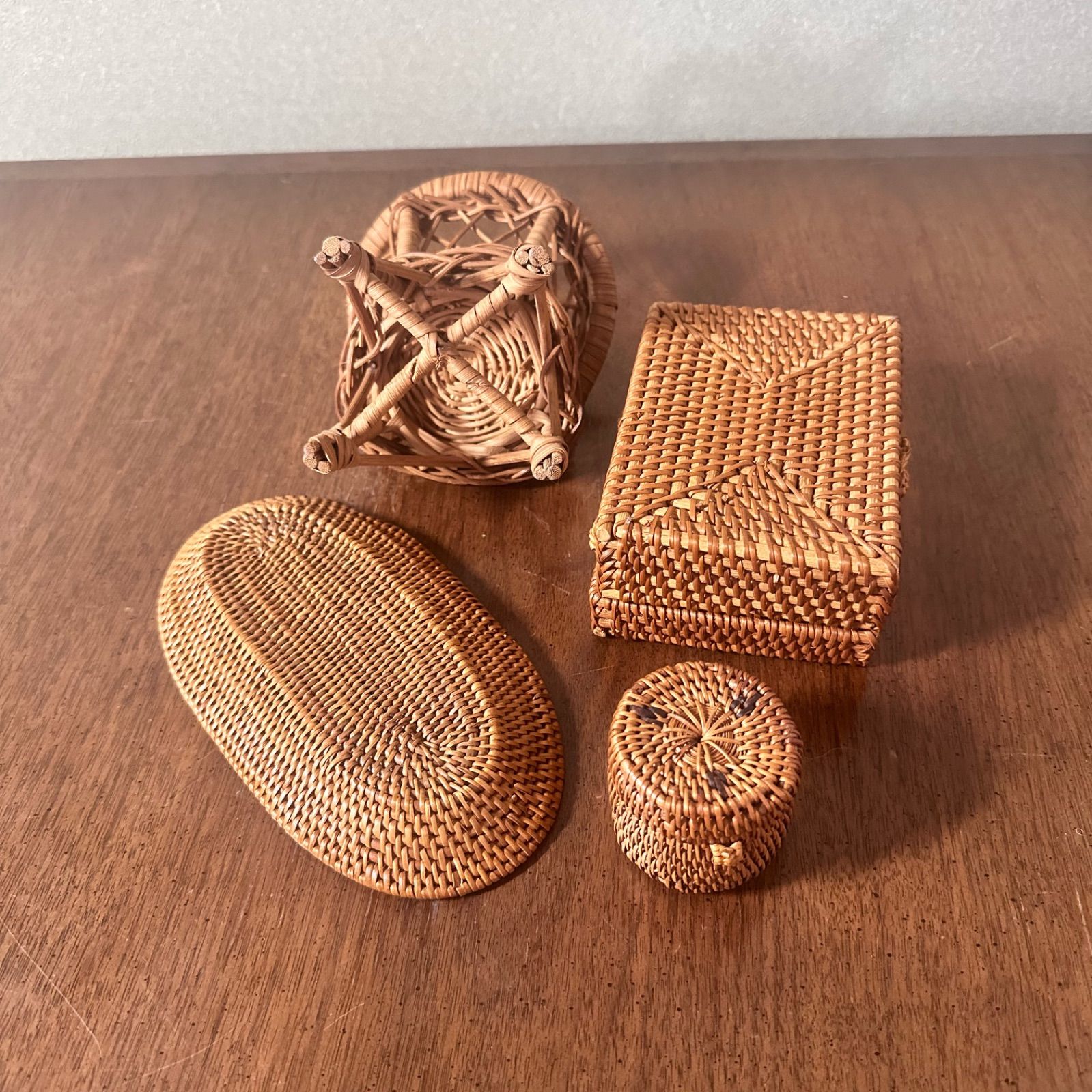 籠 カゴバスケット小物入れ