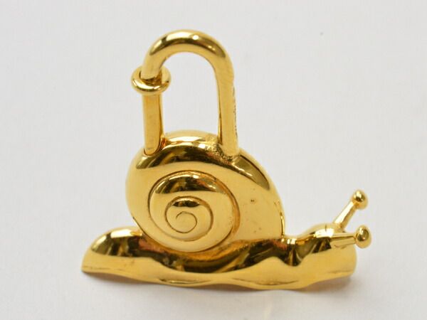 エルメス HERMES カデナ カタツムリ チャーム/バッグ 南京錠 1995年