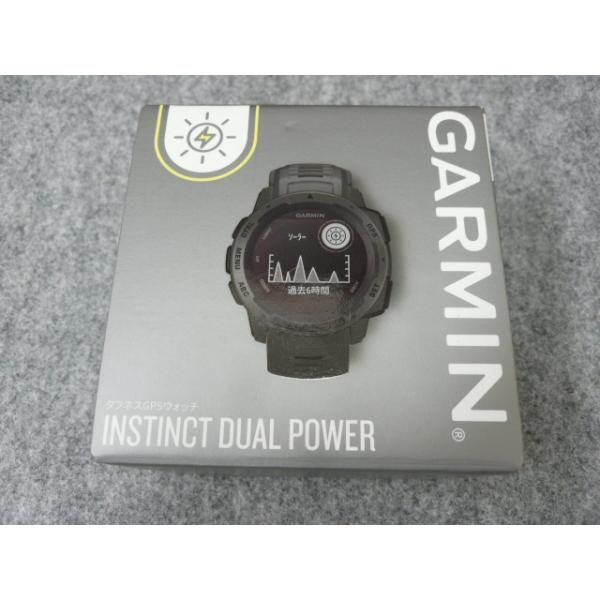 未使用 GARMIN ガーミン INSTINCT タフネス GPS アウトドアウォッチ インスティクト コンパス 高度計 MIL-STD-810G準拠 レッド 赤 28002250 未使用品 ガーミン Instinct Dual Power スマートウォッチ Graphite