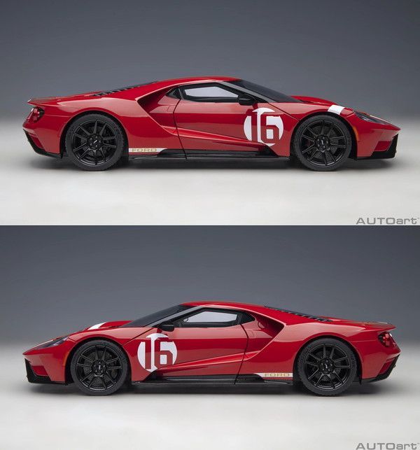 グッズ AUTO art 72927 1/18 フォード GT アラン・マン ヘリテージ