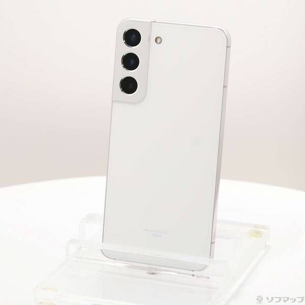 中古品〕 Galaxy S22 256GB ファントムホワイト SCG13 au SIM