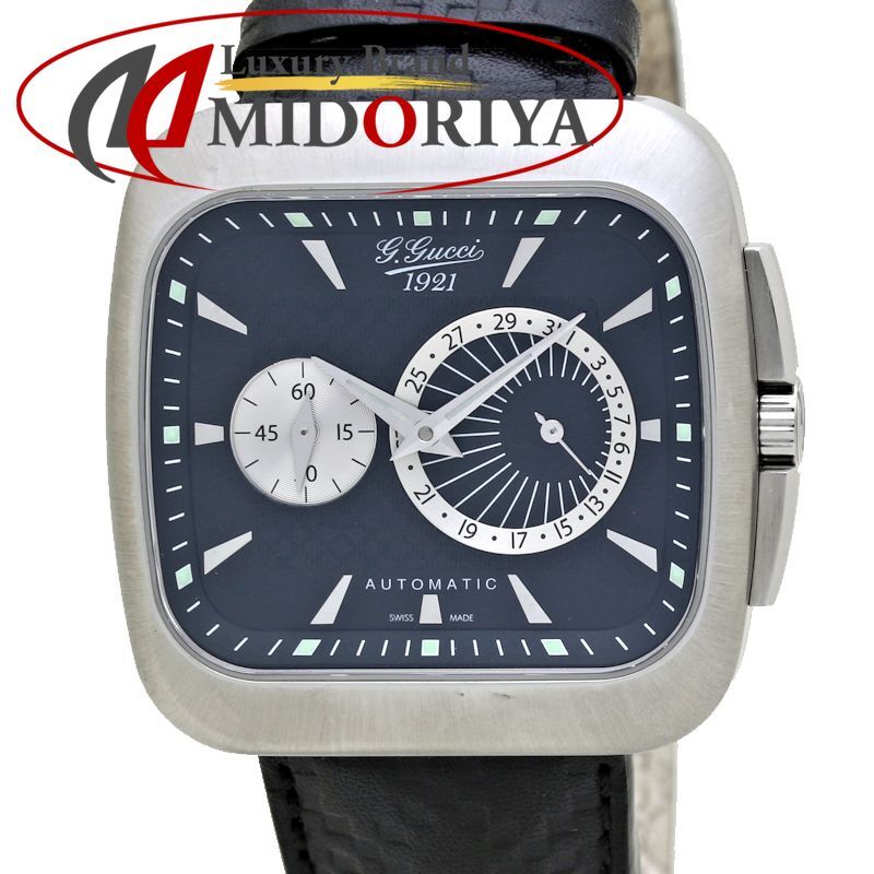 GUCCI グッチ クーペ YA131306 131.3 90周年記念 ステンレススチールx  