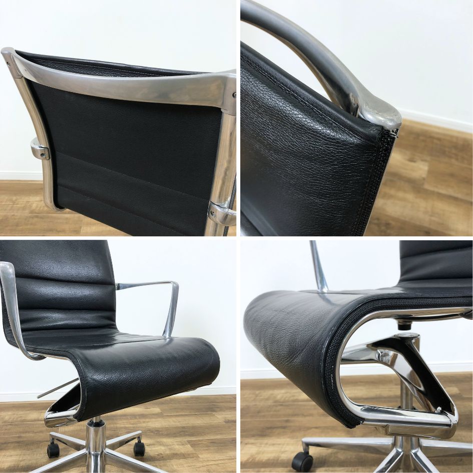 Cassina ixc. Alias Rollingframe アーム付き レザー カッシーナ