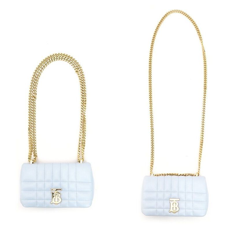 レザー ライトブルー