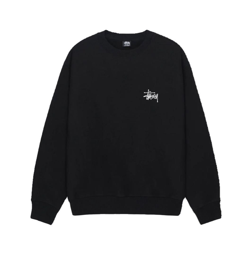 新品・人気モデル】stussy スウェット トレーナー サイズL ブラック