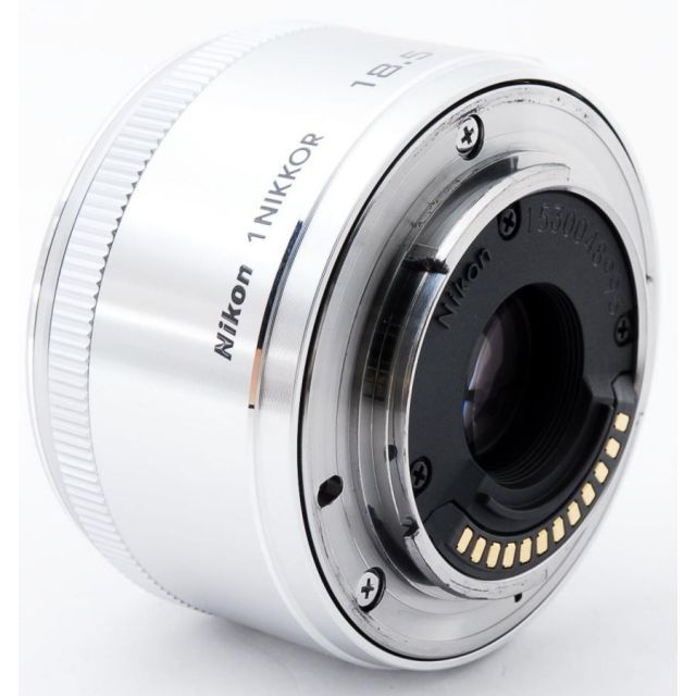 ニコン 交換レンズ Nikon 1 NIKKOR 18.5mm f/1.8 シルバー 中古 保証あり レンズフード付き - メルカリ