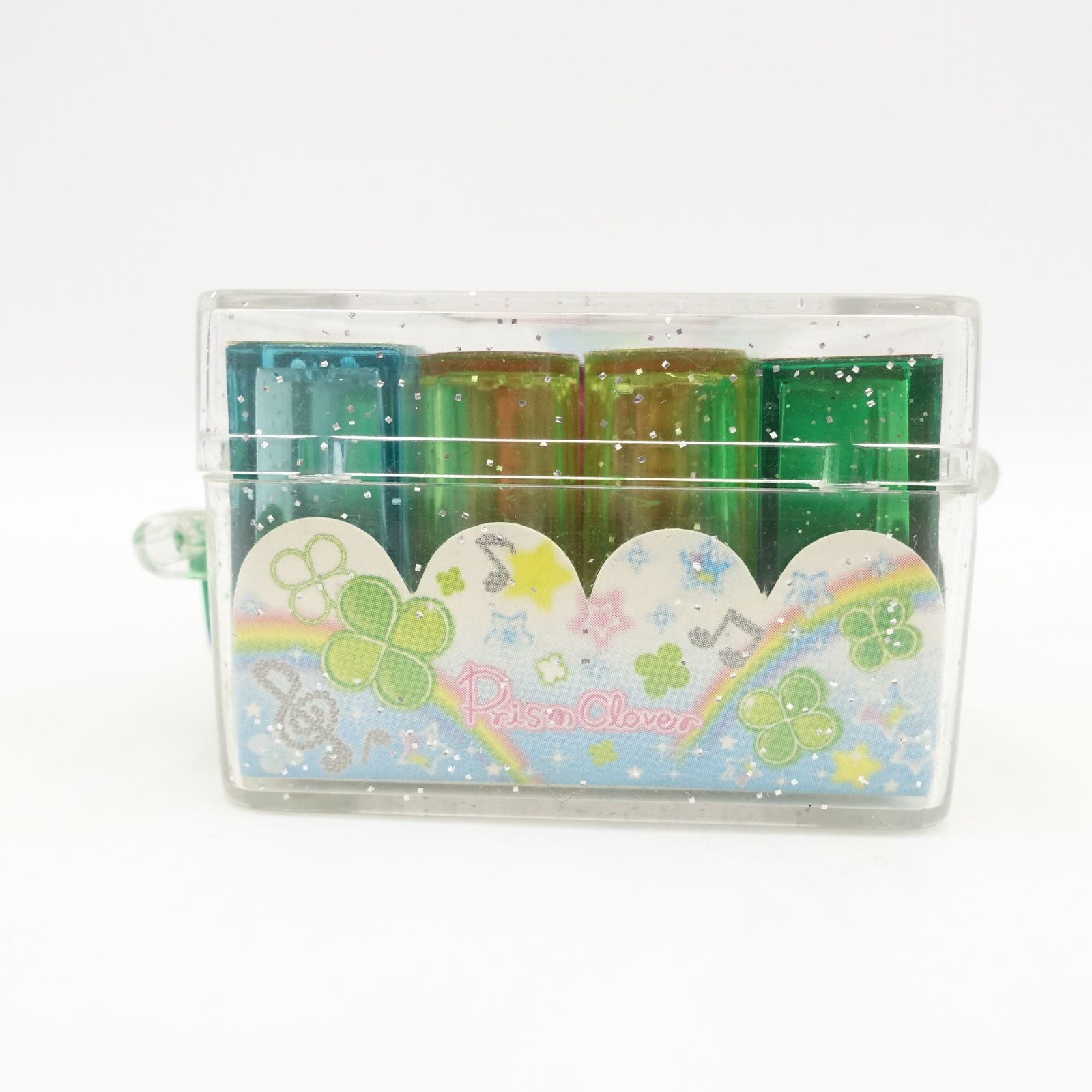 クローバー スタンプセット トランク型 平成レトロ 緑 グリーン 星