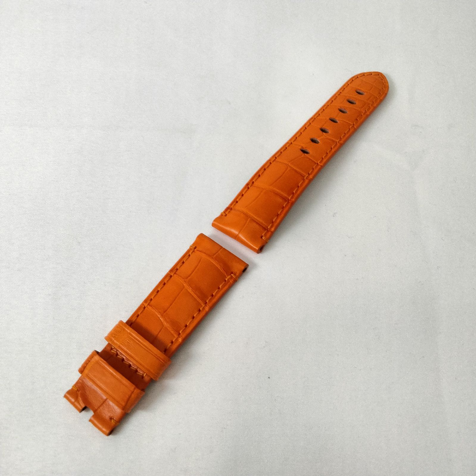 ️PANERAI ️パネライ 時計ベルト 革ベルト オレンジ