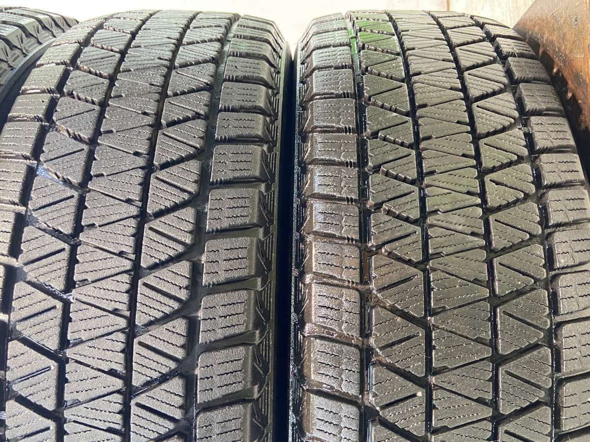 ブリジストン ブリザックDM-V3 225/60R18 22年製 4本 中古 BRIDGESTONE 中古タイヤ スタッドレスタイヤ 4本セット 225