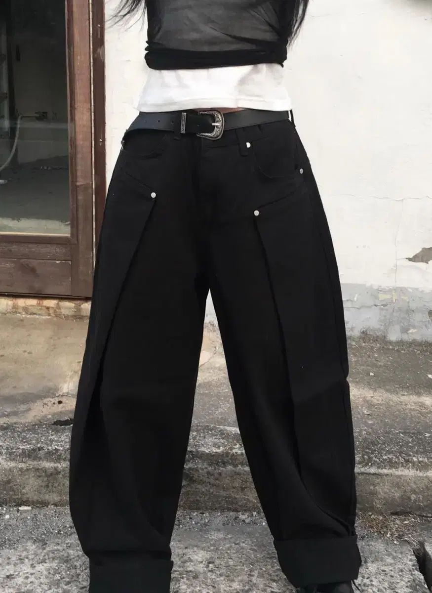 マルタン 大騒ぎする コットン パンツ