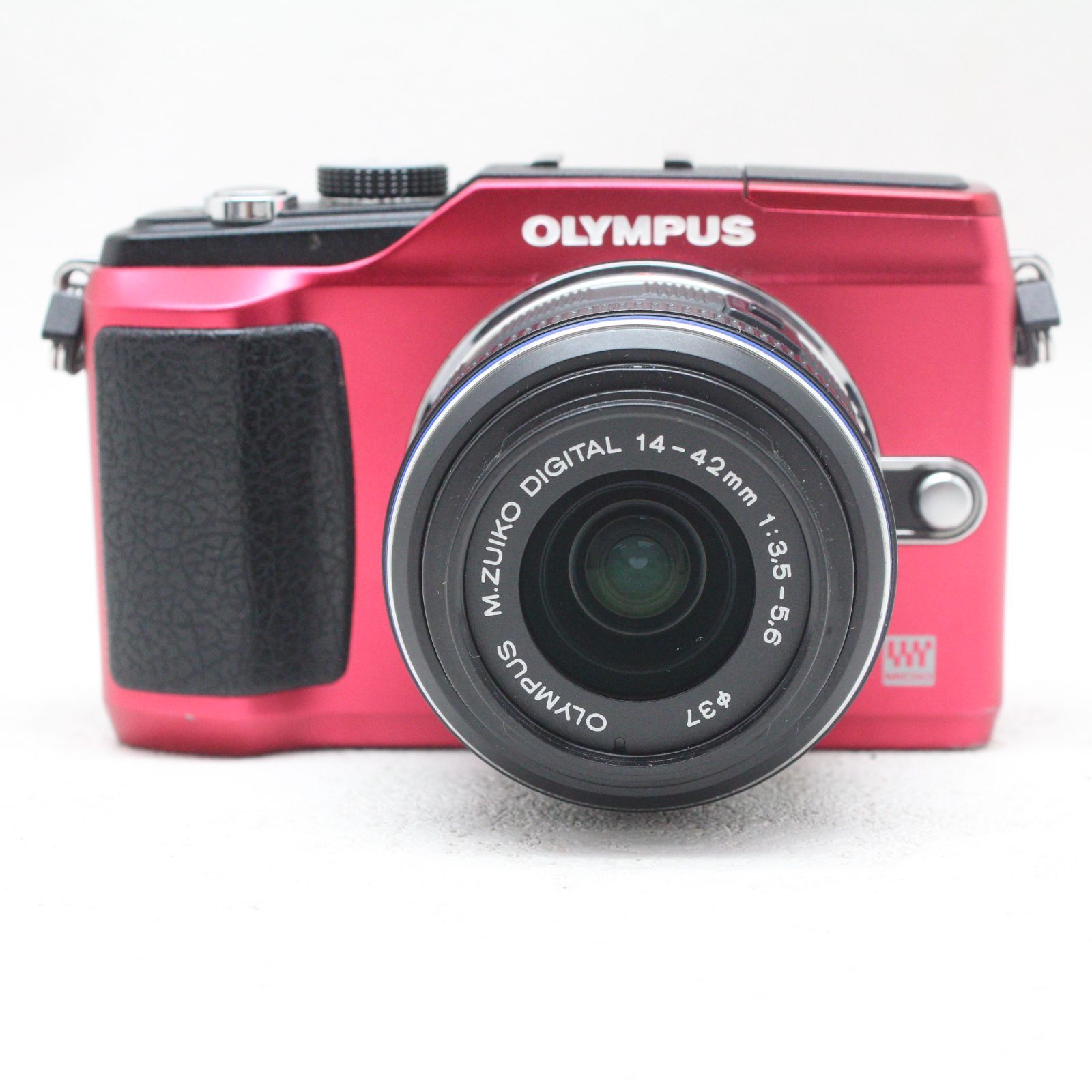 □中古OLYMPUS  E-PL2  レッドダブルズームキット