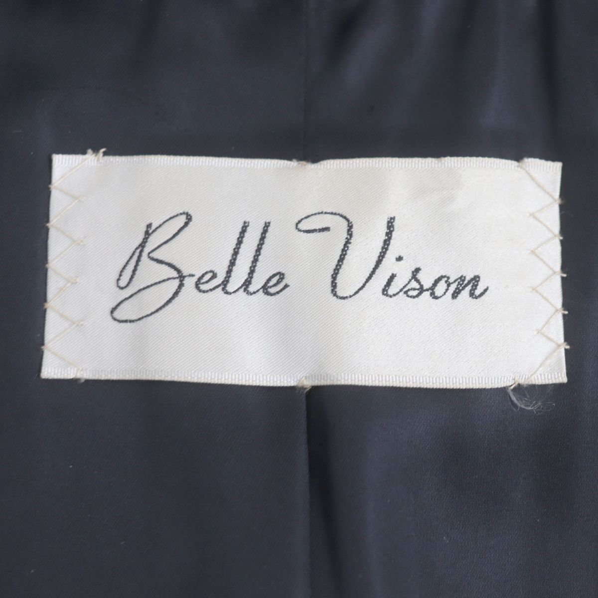 美品▽Bellevision ベルビジョン SAGA MINK サガミンク 本毛皮超ロング