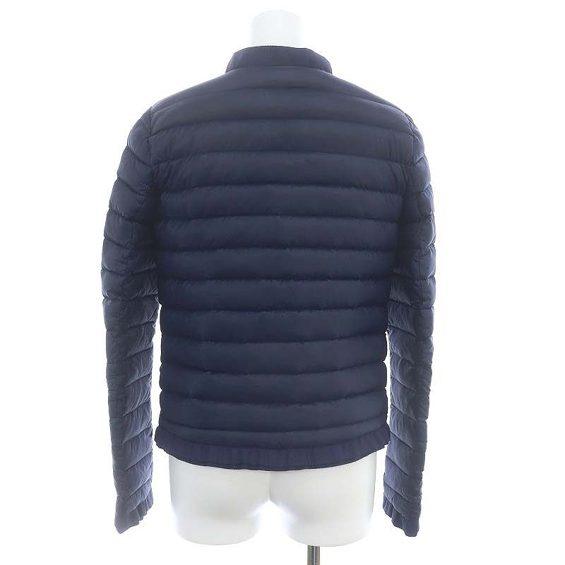 【美品】ランバンオンブルー　フリルダウン　ベージュ　36 ランバンオンブルー LANVIN en Bleu ダウンジャケット 長袖