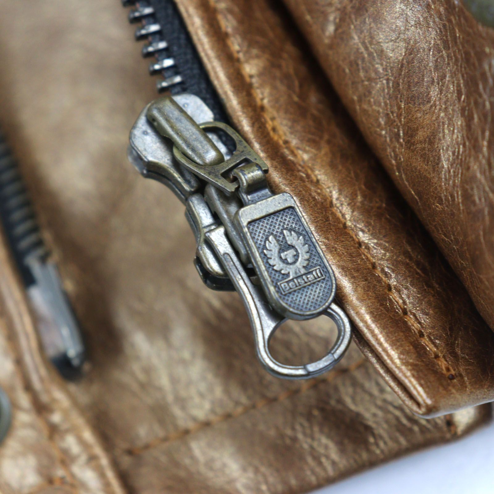 ベルスタッフ　ライダースジャケット　Belstaff ゴールドレーベル ドンドン見直し】美品○BELSTAFF ベルスタッフ レザー ベルト