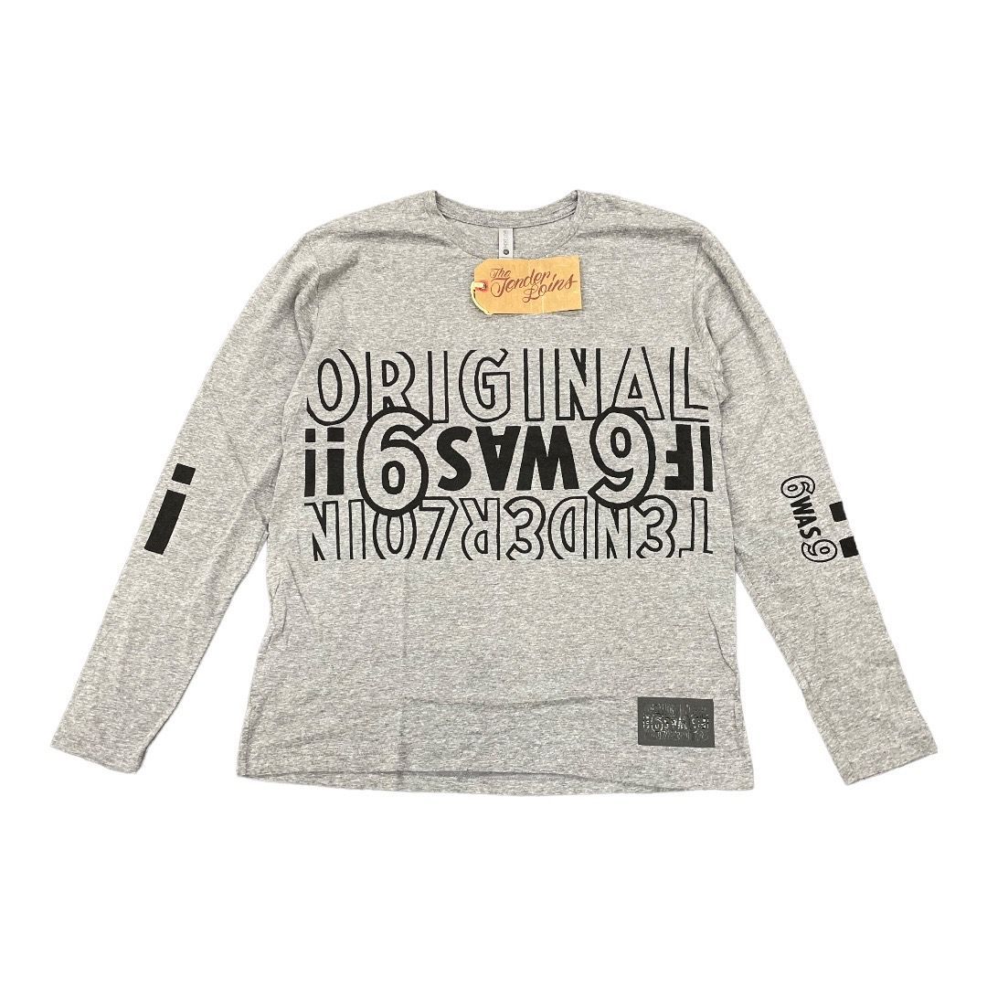 TENDERLOIN 22SS LONG SLEEVE TEE 3A ロングスリーブ Tシャツ プリント