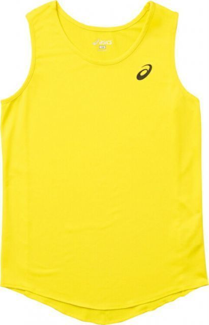 asics アシックス SINGLET イエロー O XT2034 4 | スポーツ用品 スポーツ グッズ ツール アクセサリー 雑貨 小物 使いやすい 陸上 衣類 レディース 女性用 O ウエア シャツ ランニング トップス 機能 