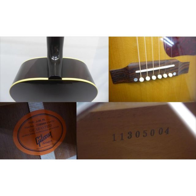 Gibson ギブソン J-45 True Vintage 2015年製 ハードケース付