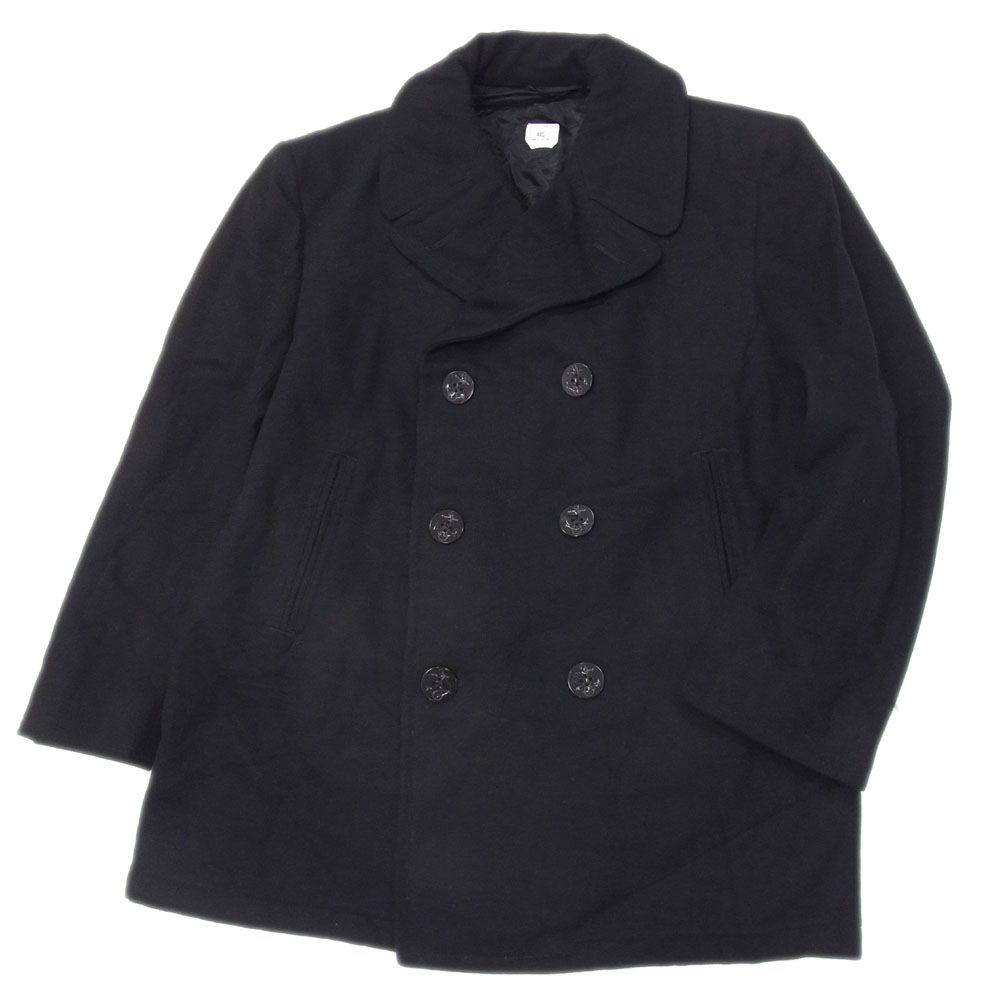 美品】J.PRESS ピーコート ストライプ 銀ボタン カシミヤ100% M D