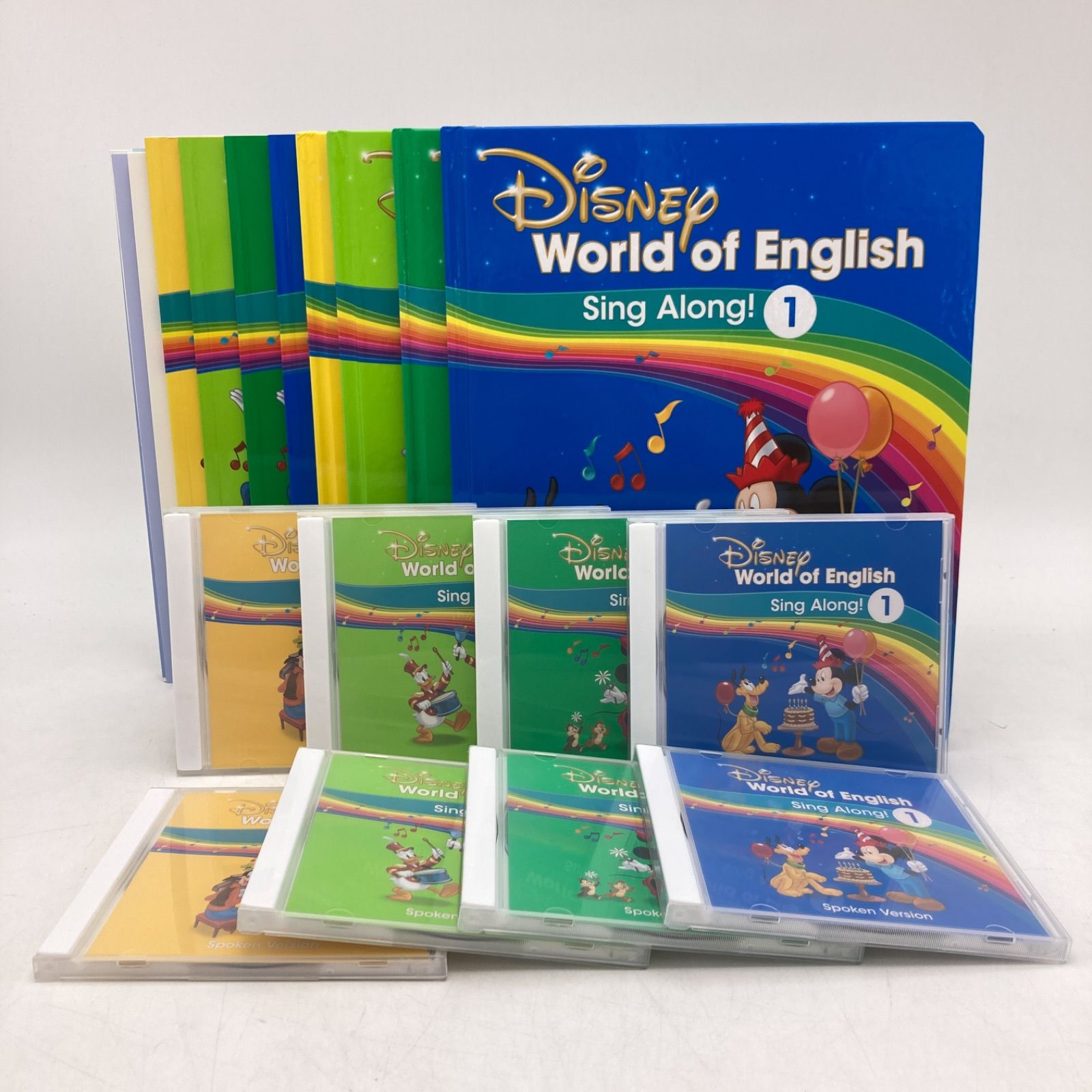 最新版】2021年購入 シングアロング絵本＆CD ディズニー英語システム