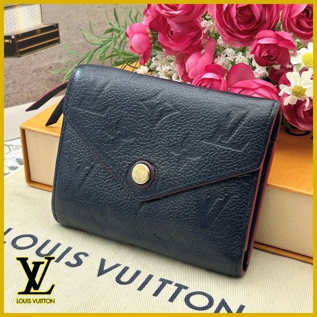 ルイヴィトン アンプラント ポルトフォイユ ヴィクトリーヌ マリーヌ