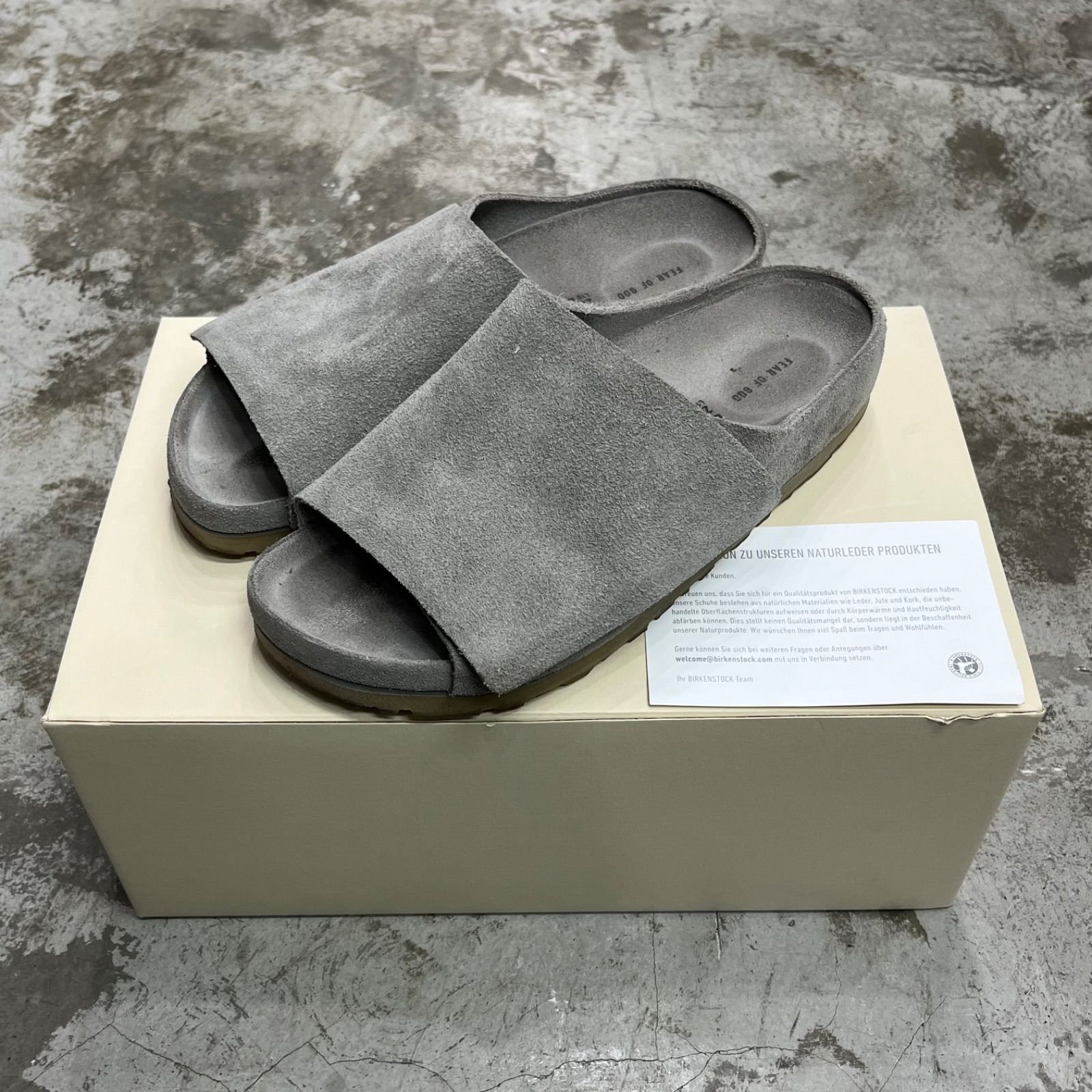 FEAR OF GOD BIRKENSTOCK 1774 Los Feliz Slide Sandal コラボ