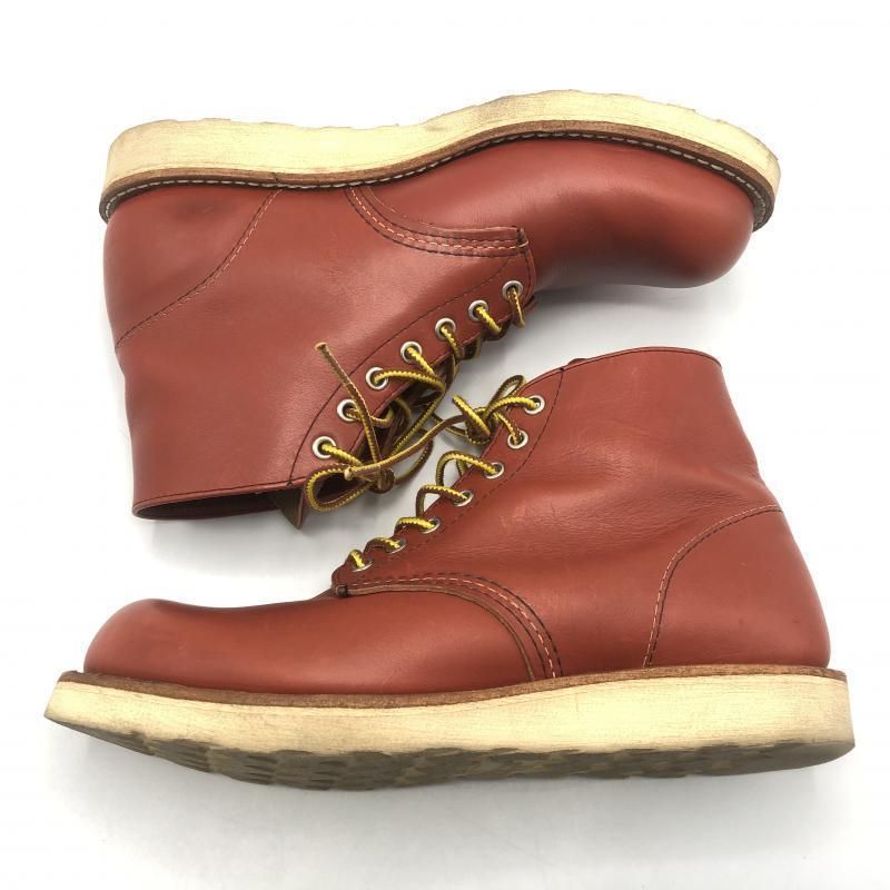 【中古】RED WING 8166 アイリッシュセッター ブーツ 26.5cm ブラウン レッドウイング 21年復刻[10]