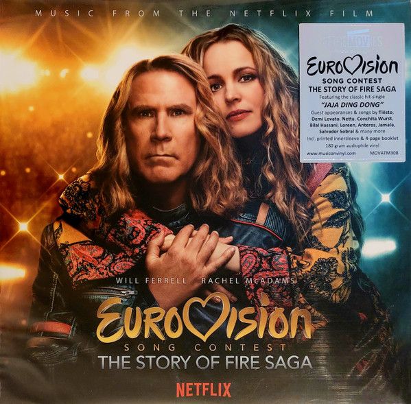 欧LP Various Eurovision Song Contest The Story Of Fire Saga Mu MOVATM308 Music On Vinyl |00260