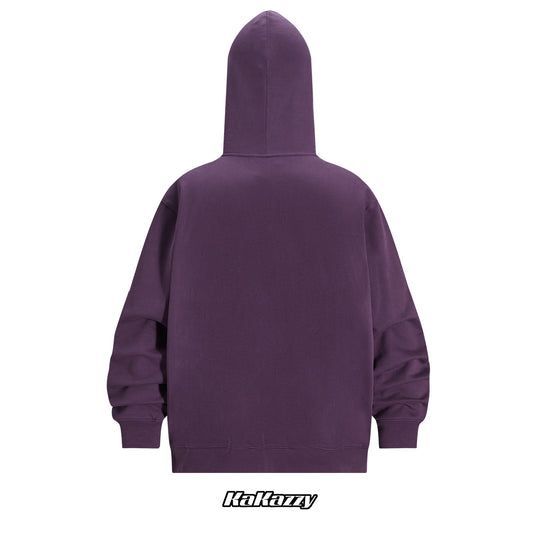 ◆Kakazzy◆フルジップ パーカー Purple 送料込 ◇Kakazzy◇フルジップ パーカー Purple 送料込 (パーカー
