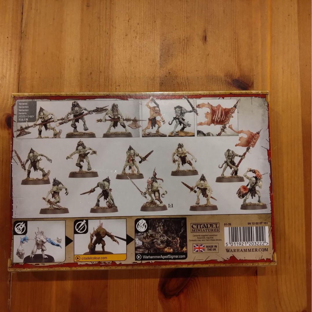 Warhammer AOSフレッシュイーター・コート アーミーセット 新品未開封