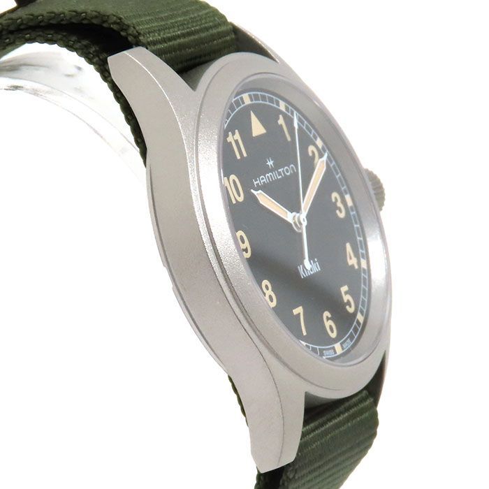 〇〇HAMILTON ハミルトン フィールド クォーツ 腕時計 H694010 グレー  