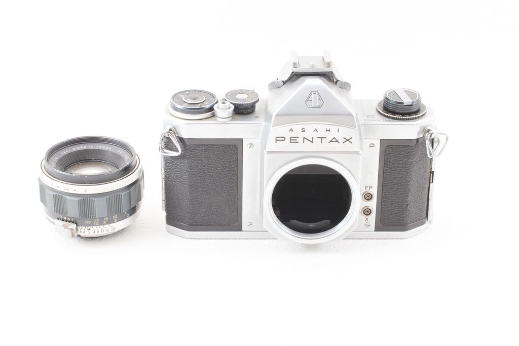 ジャンク ASAHI Pentax アサヒペンタックス S2 55/2 レンズ付き 一眼