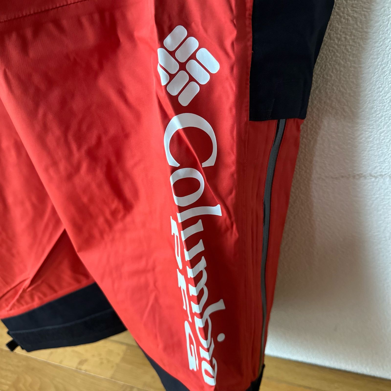  Columbia PFG Gale Warning Bib OMNI HEAT フィッシングビブパンツ BLACK RED フィッシングスーツ(上下セット) ウェア