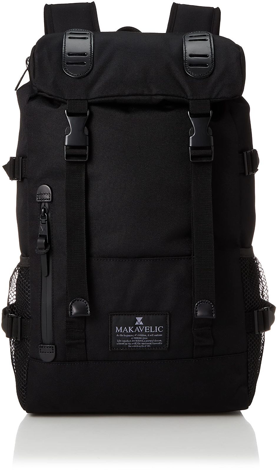 マキャベリック デイパック DOUBLE BELT ZONE MIX DAYPACK BLACKEDITION BLACK 019