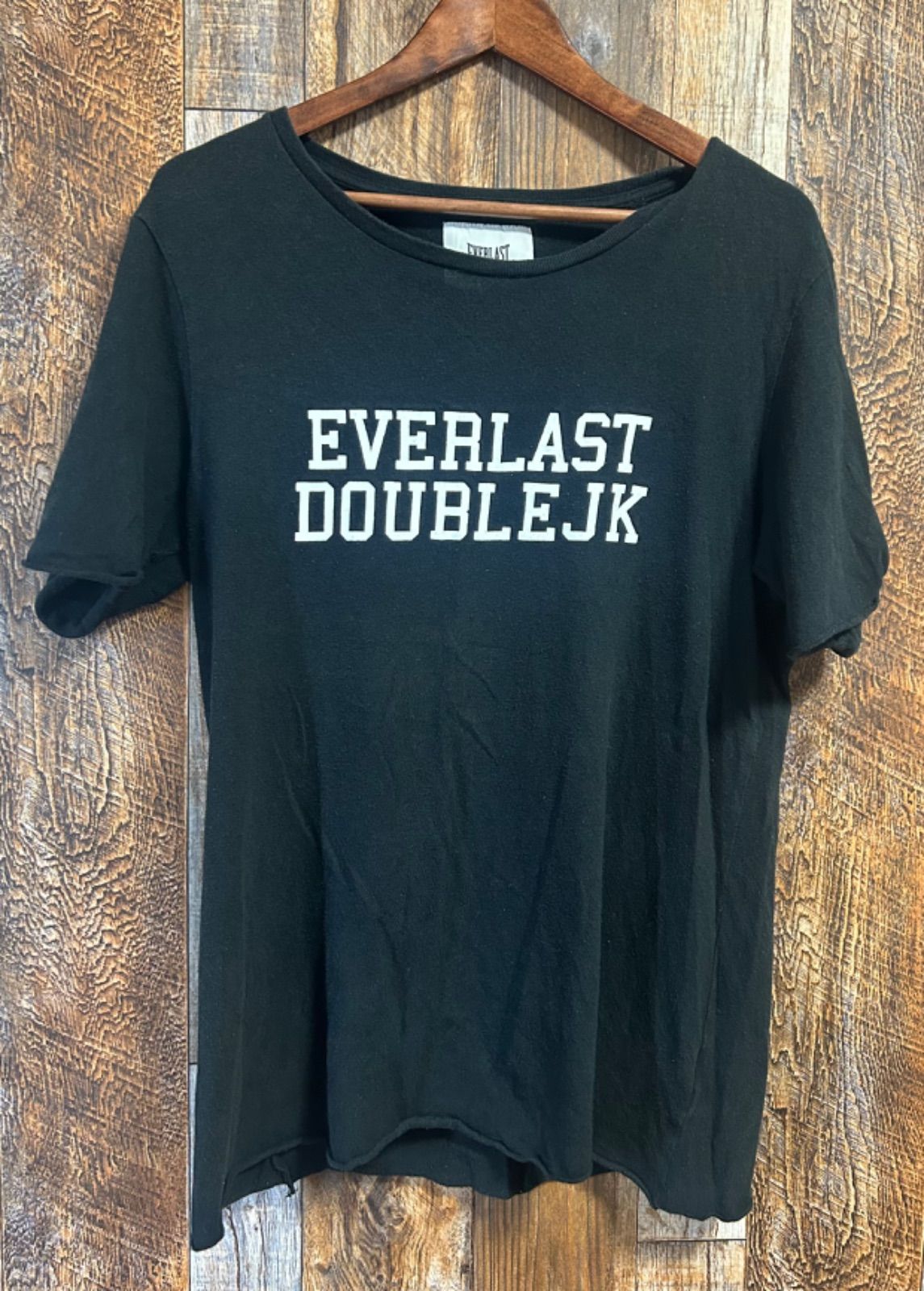 EVERLAST エバーラスト WJK コラボプリント Tシャツ XL 中古 古着