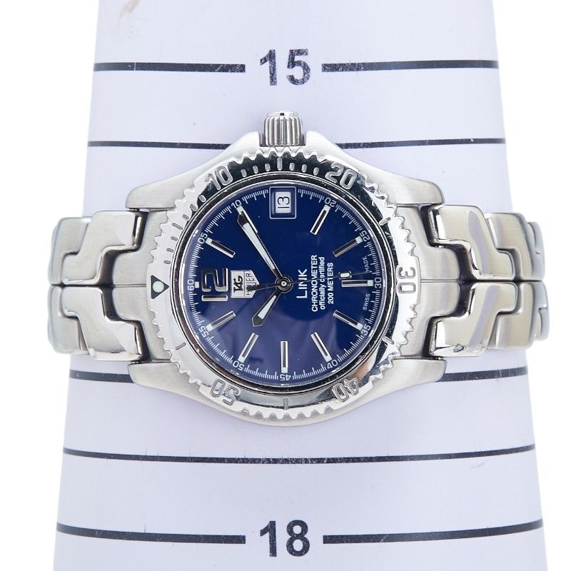 タグホイヤー リンク 腕時計 WT5212-0 自動巻き ネイビー文字盤