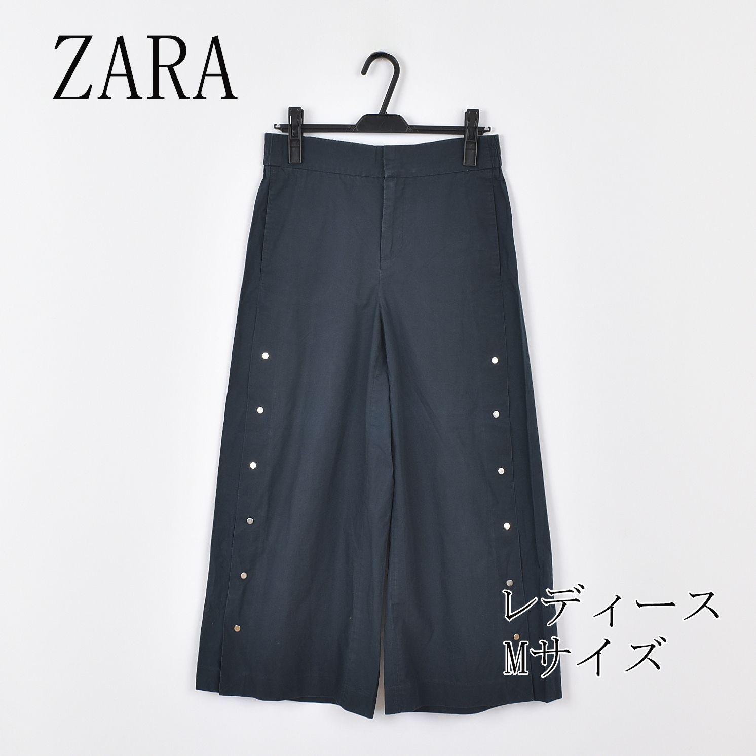 ZARA ガウチョパンツ - パンツ