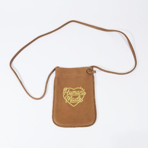 HUMAN MADE SHOULDER BAG BROWN ショルダーバッグ メンズ