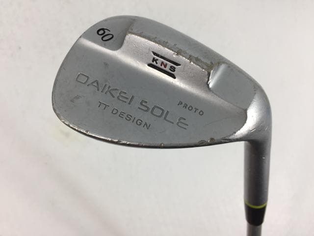 返品OK ゴルフクラブ KNS DAIKEI SOLE PROTO TTデザイン ウエッジ MCI-80 SW