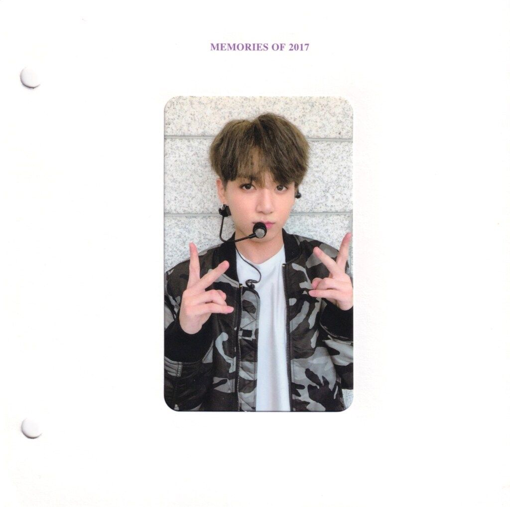 BTS Blu-ray盤 JUNGKOOK MEMORIES OF 2017 - メルカリ