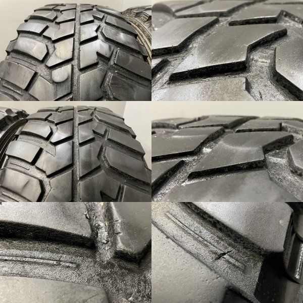 【DUNLOP GRANDTREK MT2 LT285/75R16】夏タイヤ【ブラッドレー IX 16インチ 8J6HPCD139.7±0】ホワイトレター ランクル80等　(TE963) クレジットカード QR決済可能 DUNLOP GRANDTREK MT2 LT285/75R16】夏タイヤ【ブラッドレー IX 16