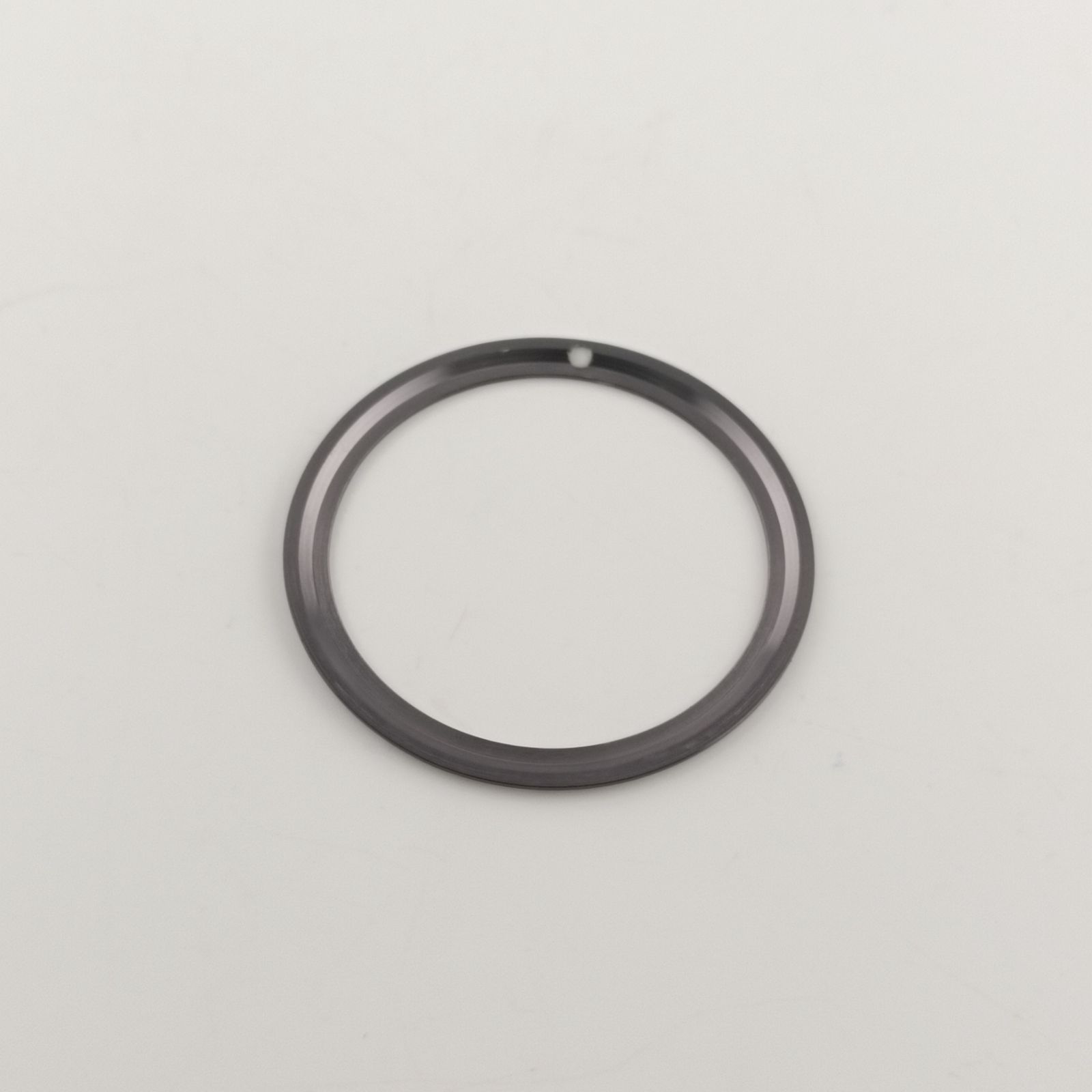 腕時計 修理用 社外品 ベゼルインサート 黒退色 グレー アクリル