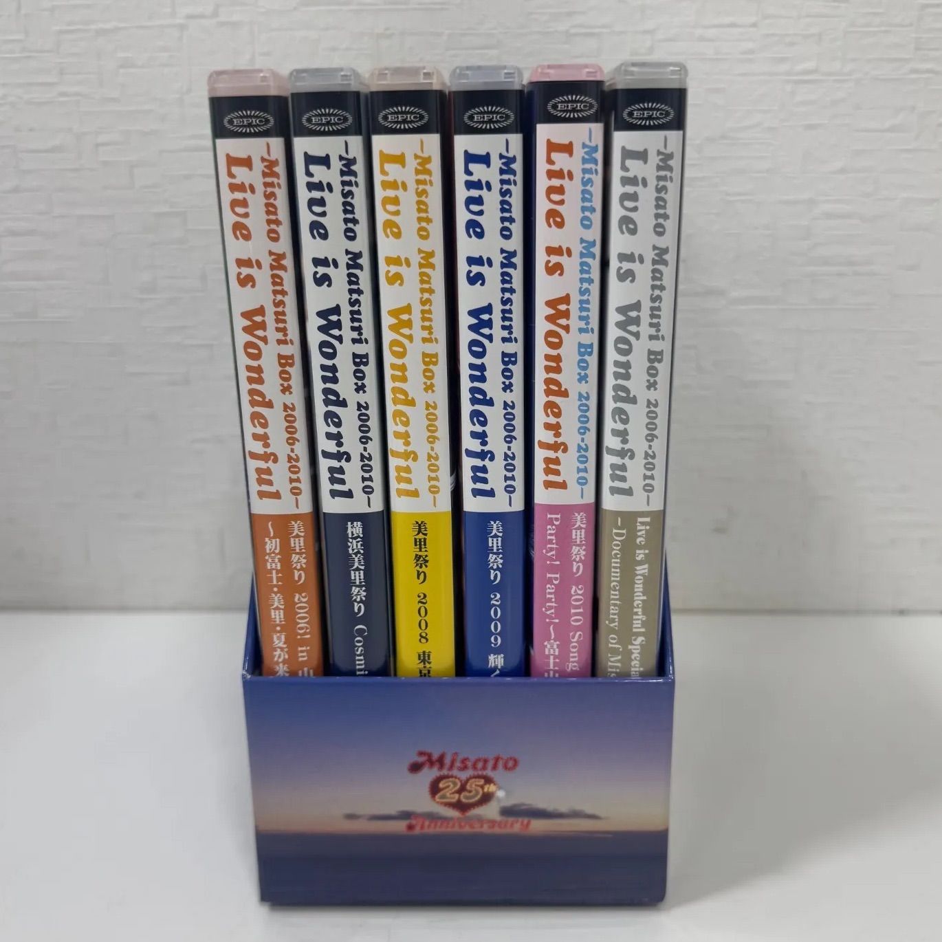 渡辺美里Live is Wonderful Misato Matsuri Box 渡辺美里Live is Wonderful Misato Matsuri Box Amazon.co.jp