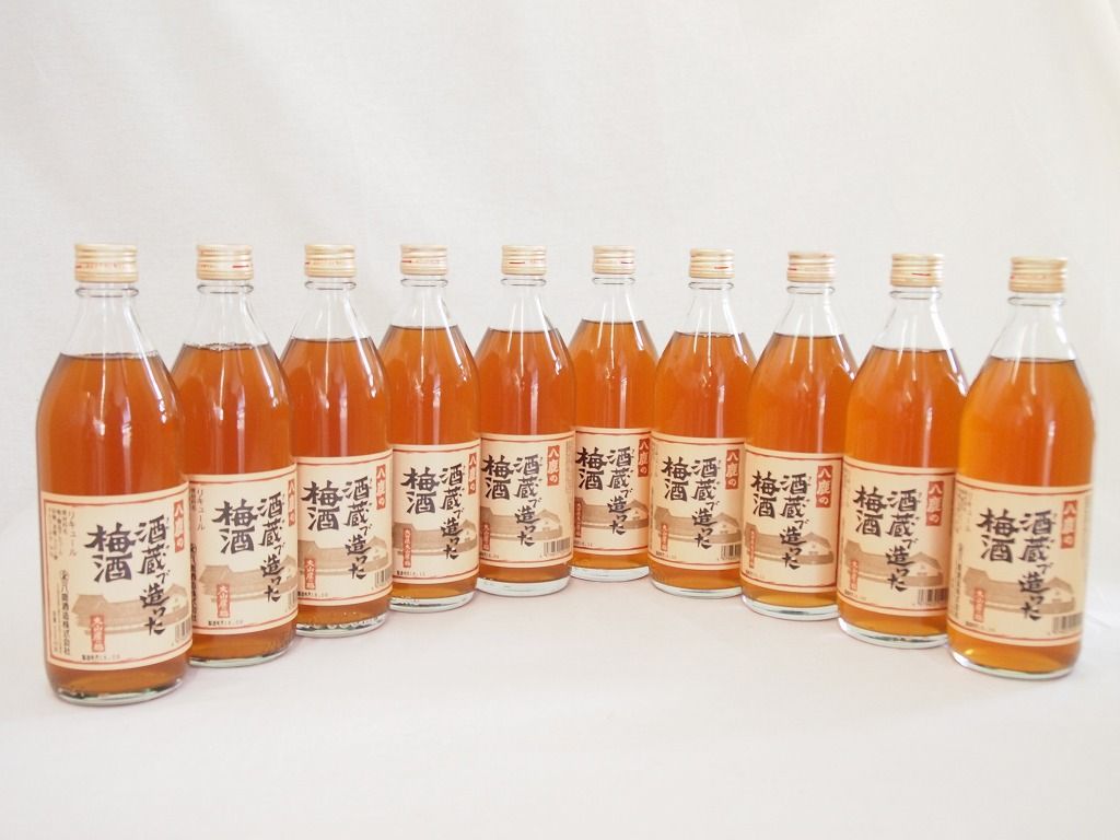 10本セット(八鹿の酒蔵で造った梅酒(大分)) 500ml×10本