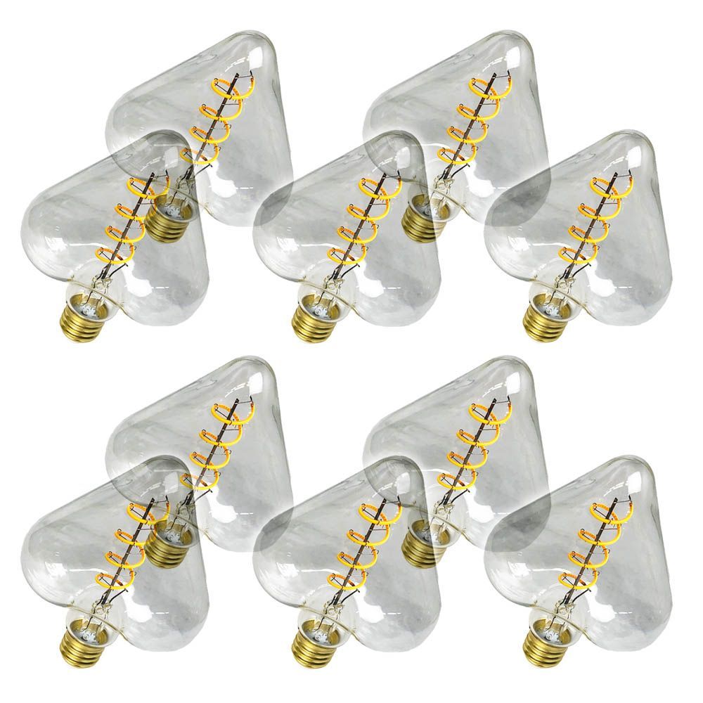 LED電球　10個セット ELSONIC LED電球E26【60形/電球色/4個セット】 LDA6LGE26604DE