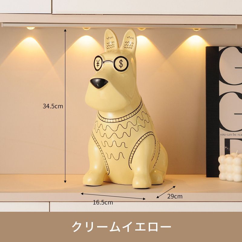 ドッグ型　サイドテーブル　ミニテーブル　アニマル　動物　テーブル　机　オブジェ ドッグ型サイドテーブルミニテーブルアニマル動物テーブル机オブジェ