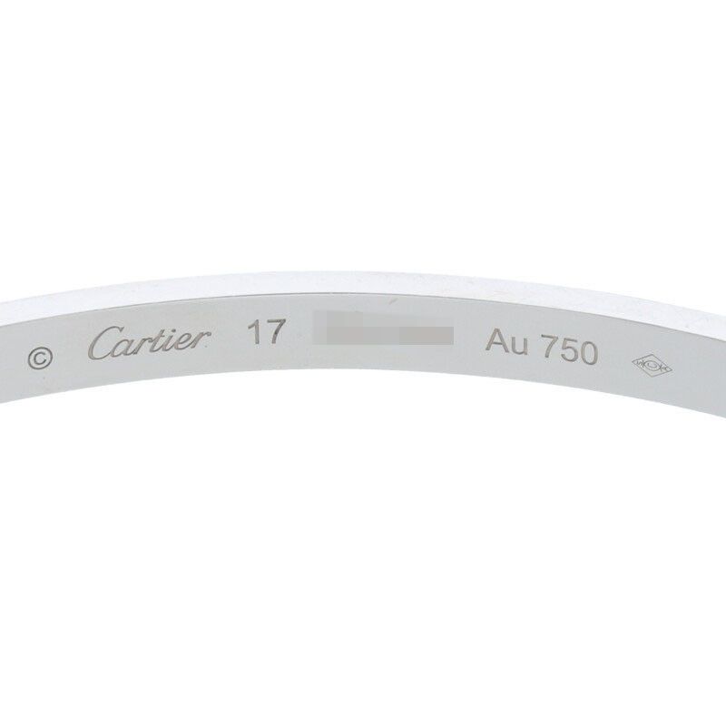 カルティエ LOVE BRACELET SM/ラブブレス K18WG 17 LOVE Bracelets - Cartier