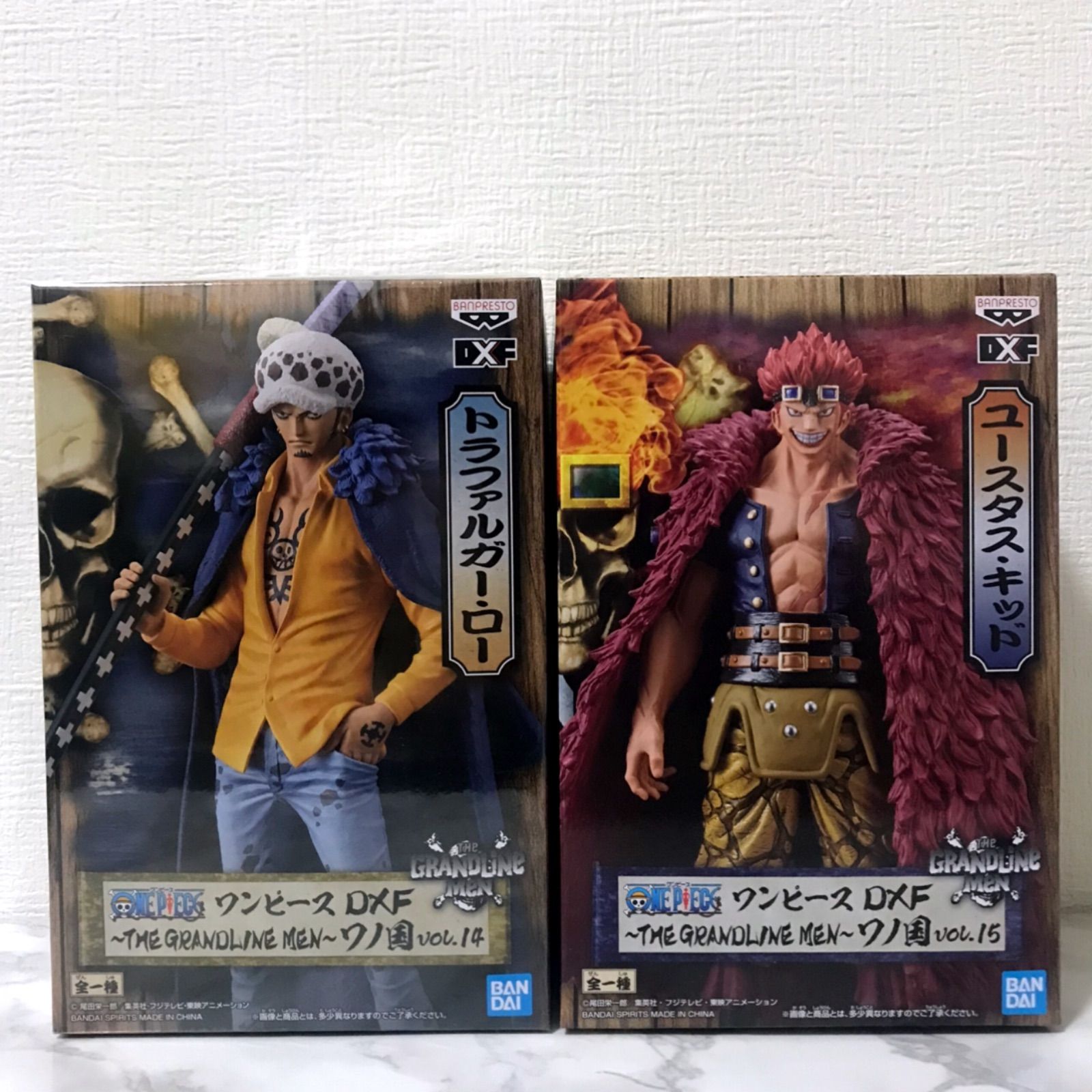 ワンピース　DXF ワノ国　キッド　ロー　キラー　フィギュア　まとめ売り ワンピースONEPIECE ワノ国 DXF ロー キッド フィギュア 2個