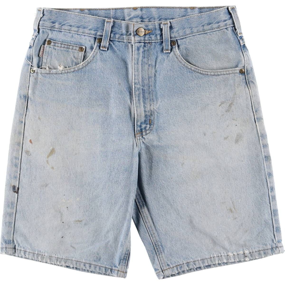 古着 カーハート Carhartt デニムショーツ ショートパンツ メンズw33 